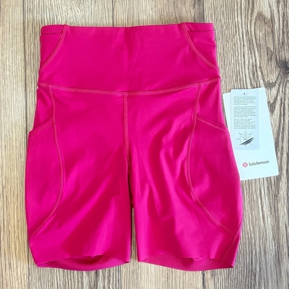 NWT Lululemon Fast And Free High Rise Shorts 6